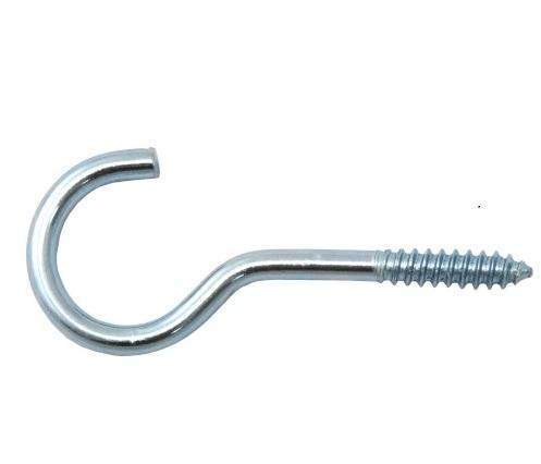 Hak półpełny do drewna Wkręcany 81mm 12 sztuk